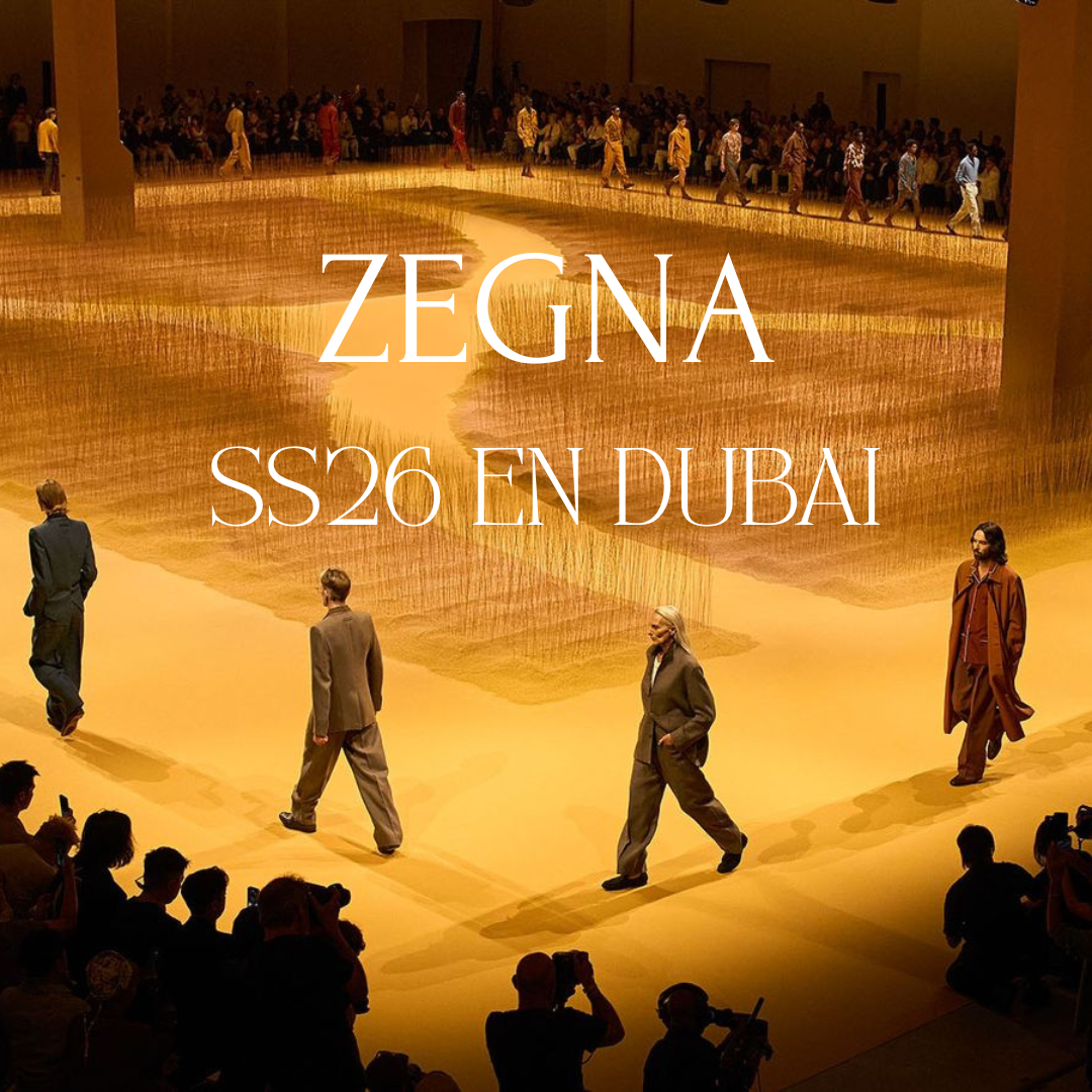 Así será la colección SS26 de ZEGNA en Dubai