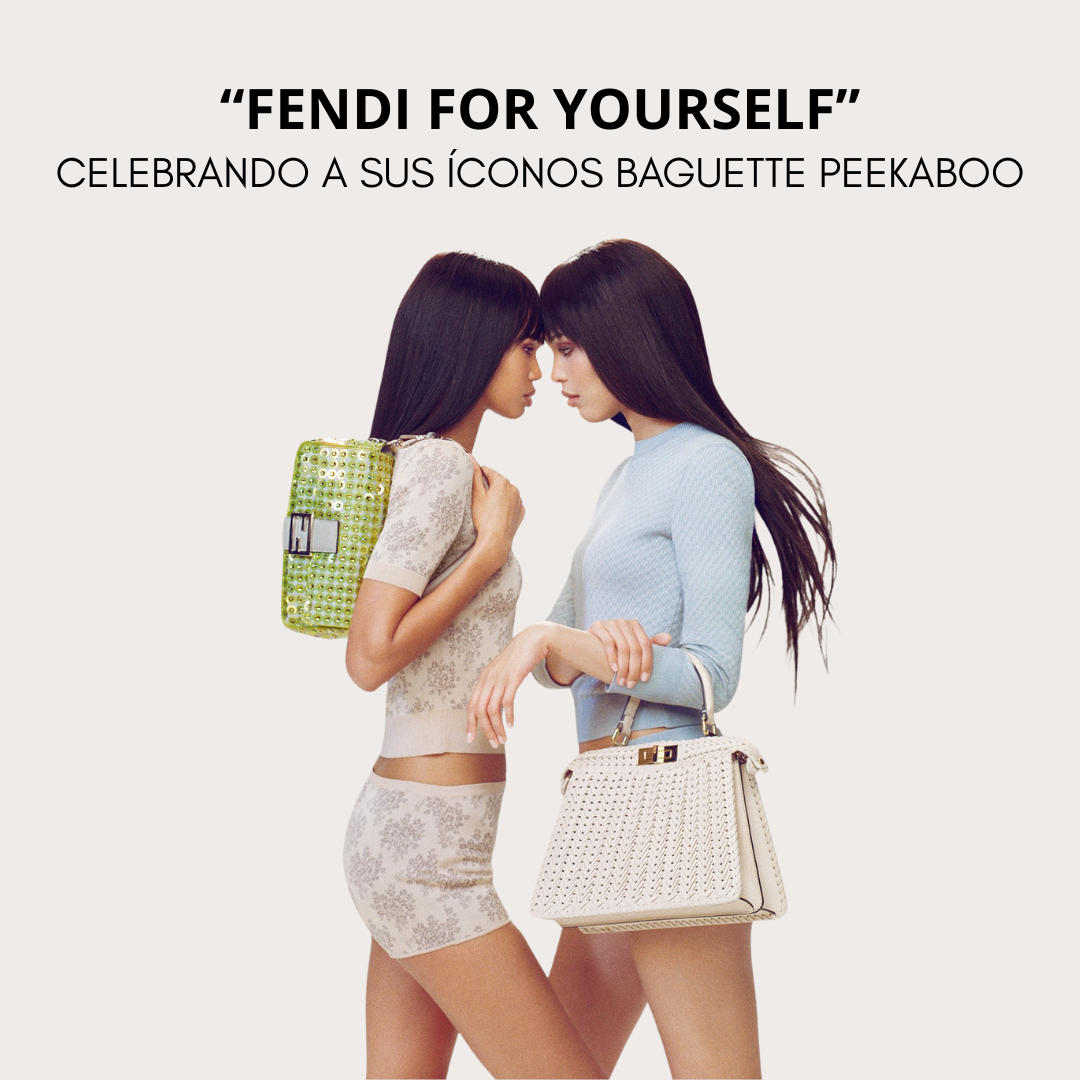 “FENDI FOR YOURSELF” celebrando a sus íconos BAGUETTE PEEKABOO
