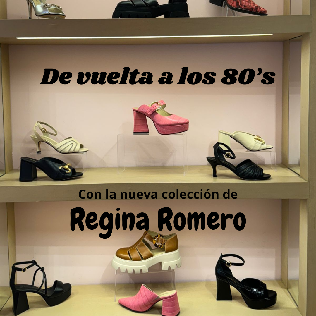 De vuelta a los 80’s con la nueva colección de Regina Romero