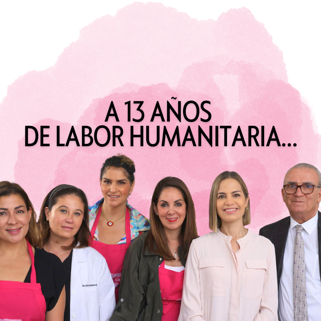 A 13 años de labor humanitaria…