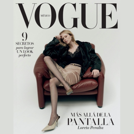 Loreto Peralta en la nueva edición de la revista VOGUE