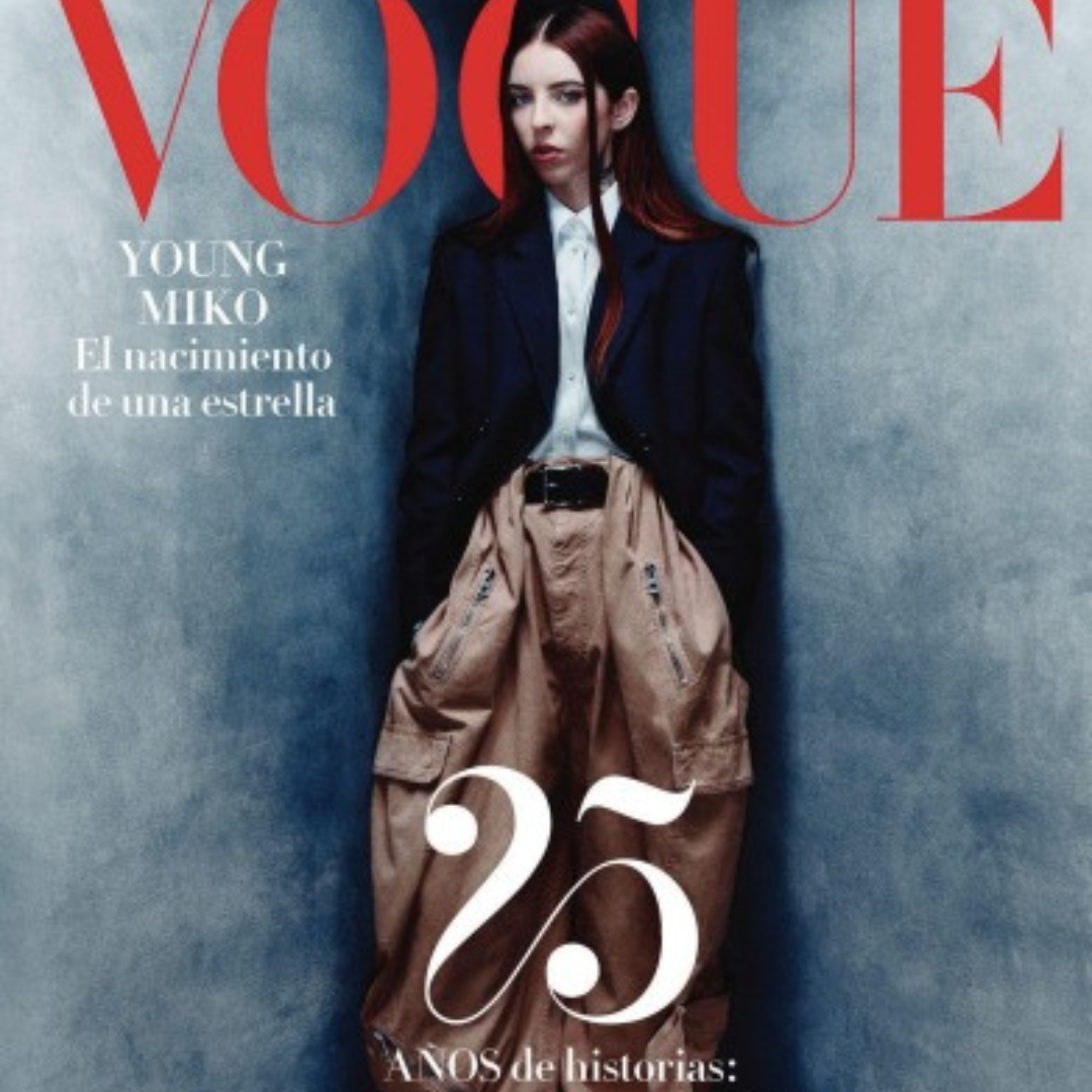 Young Miko en la portada de VOUGE Latinoamérica