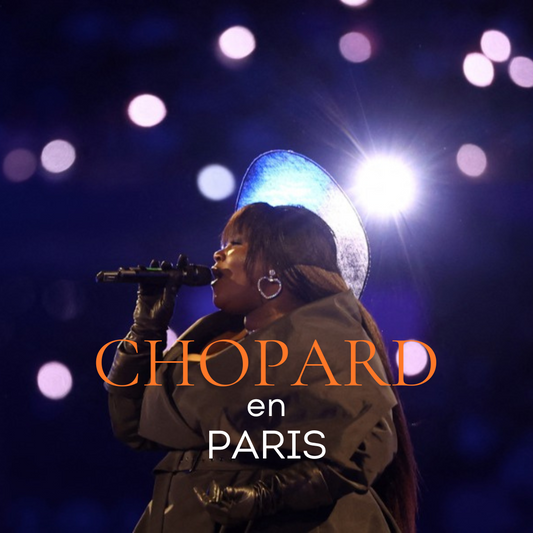 La clausura de los Juegos Olímpicos en Paris con Chopard.