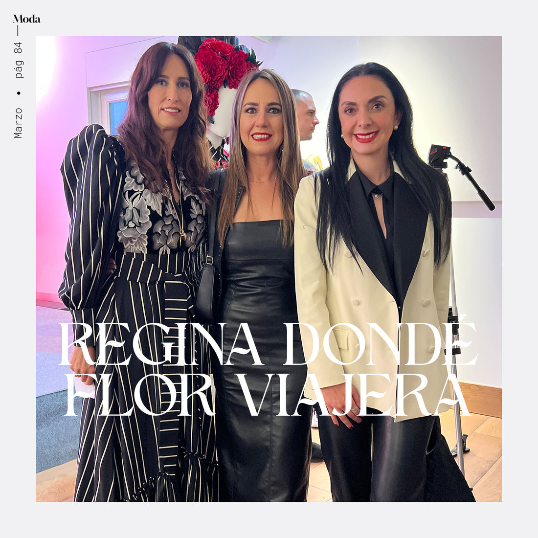 Regina Dondé Brilla en Casa México Madrid con su Colección "Flor Viajera"