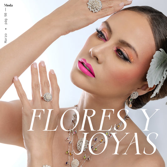 Flores y Joyas: Una Fusión de Elegancia y Naturaleza