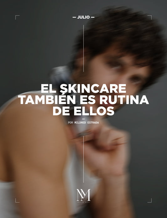 El skincare también es rutina de ellos